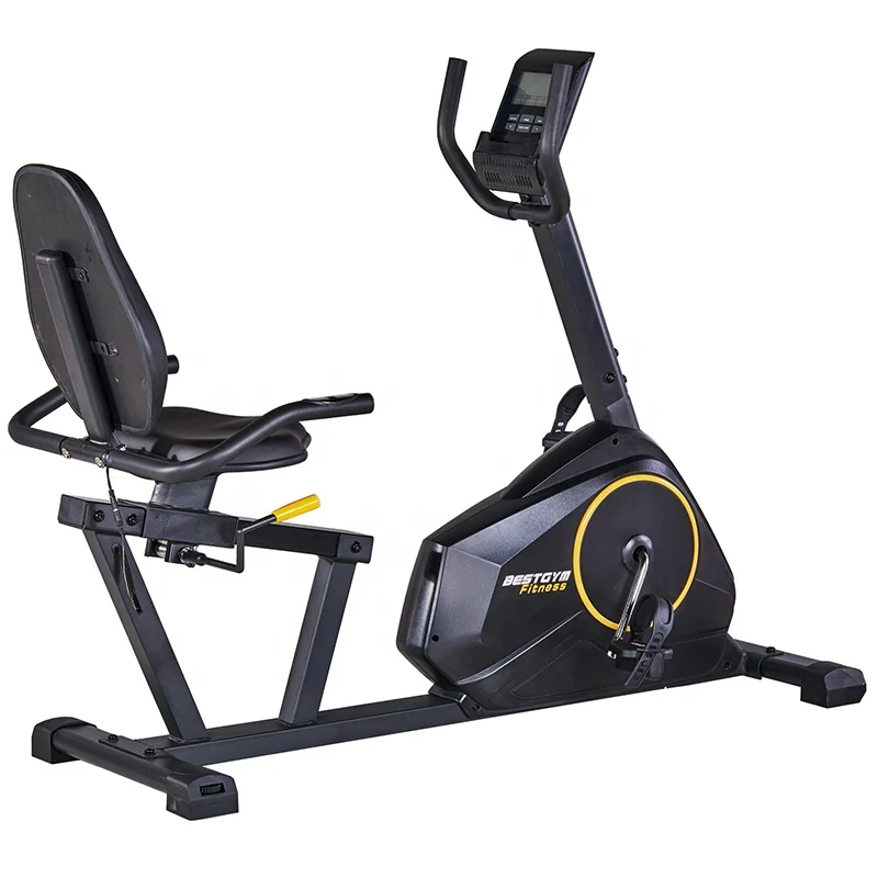 Factory Direct Sale Universal Manual Magnetic Resistance Stainless Exercise Bike Recumbent Bike Elliptical Machine Spin