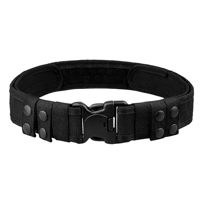 Men's Belt Outdoor Camouflage Tactical Belt Oxford Cloth Belt Mountaineering Belt Nylon Wide Waist Belt Work Belt Neutral Belts