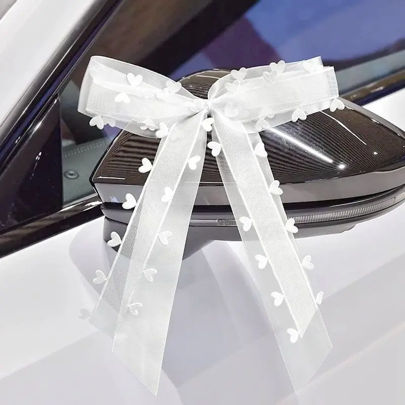 50PCS White Antenna Loops Car Bows Jewelry Wedding Decoration Ribbon Gift  Wrap Ribbon Bows Party Bridal Ribbons Bows Kit - AliExpress