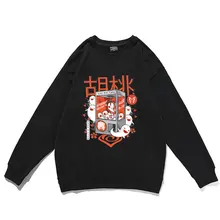 

Japan Anime Genshin Impact Streetwear Hu Tao Pullover Sweatshirt Unisex Oversized Print Pullovers Loose Harajuku Sweatshirt Tops