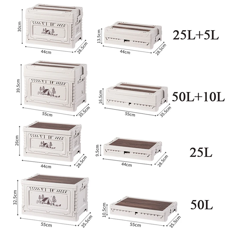 Naturehike-キャンプ用折りたたみ式収納ボックス,大容量,ppサンドライ