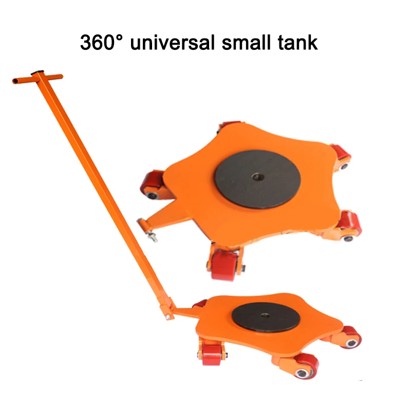 

Universal carrying tank vehicle heavy equipment transporter turned to small tank ground cattle lift small tank universal wheel