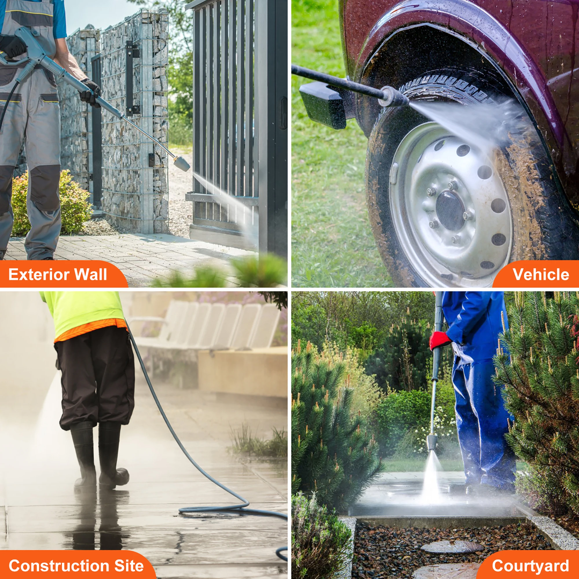 Pressure Washer Pump with Cleaning Kit