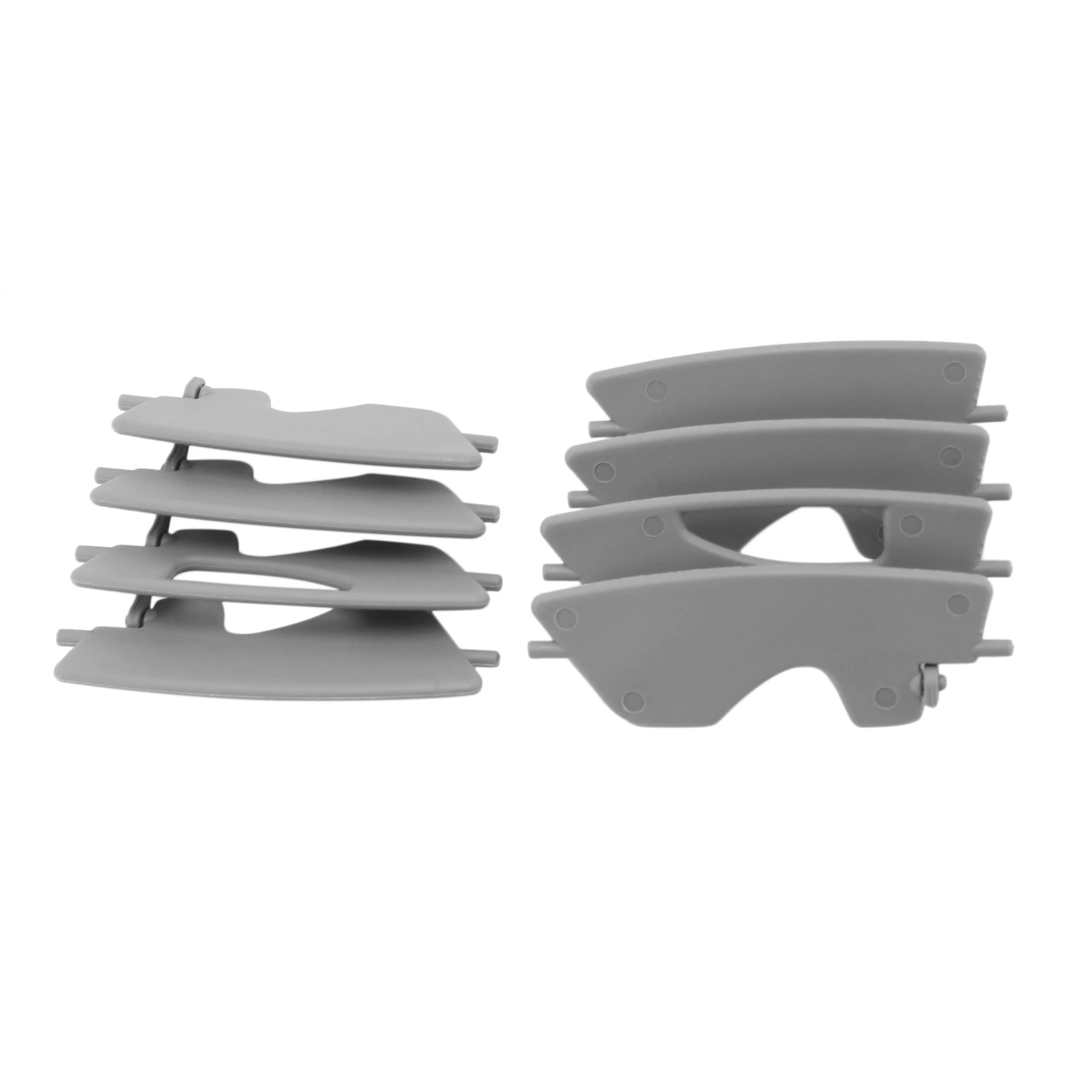 Car Rear Seat A/C Air Conditioner Vent Grille Panel for Mercedes Benz C-Class W204 C180 C200 C230 C260 C300 C350 Gray