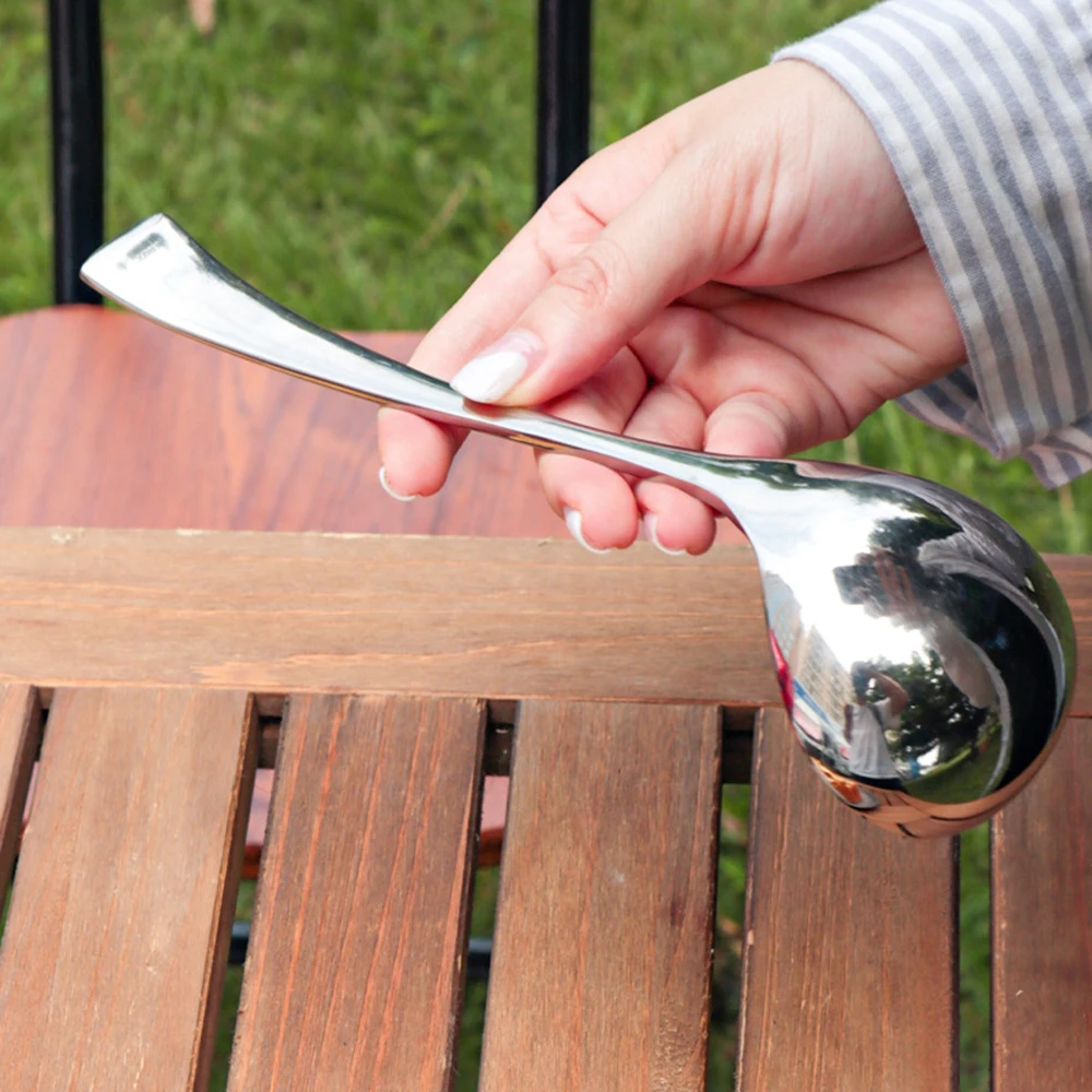 New Pure Titanium Soup Spoon Campers Haven