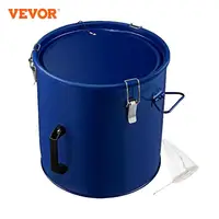 VEVOR 5/8/10 Gal Fryer Grease Bucket Oil Disposal Caddy With Lid&Filter Bag Thickened Steel Durable for Kitchen Commercial Use 1