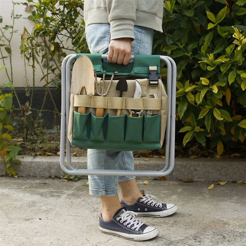 Detachable Folding Garden Stool 2
