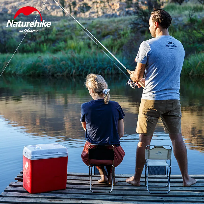 Naturehike Outdoor Beach Chair Ultralight Portable Camping Chairs Folding With Mesh Bag Relax Chair Picnic Hiking Fishing