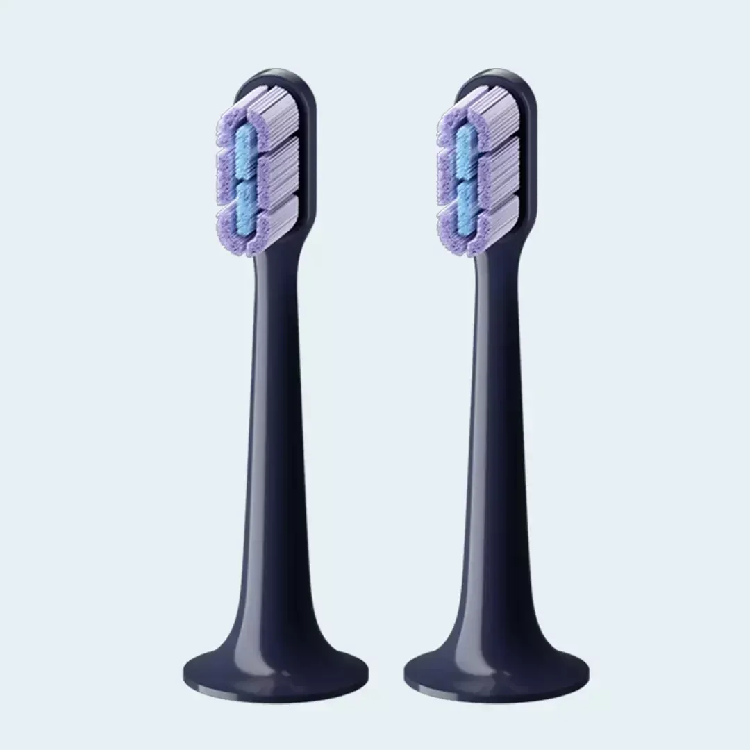 원래 Mijia 칫솔 헤드 T700 2/4/6/8Pcs 소닉 전동 칫솔 방수 소프트 건강 교체 소프트 브리스톨 Mijia