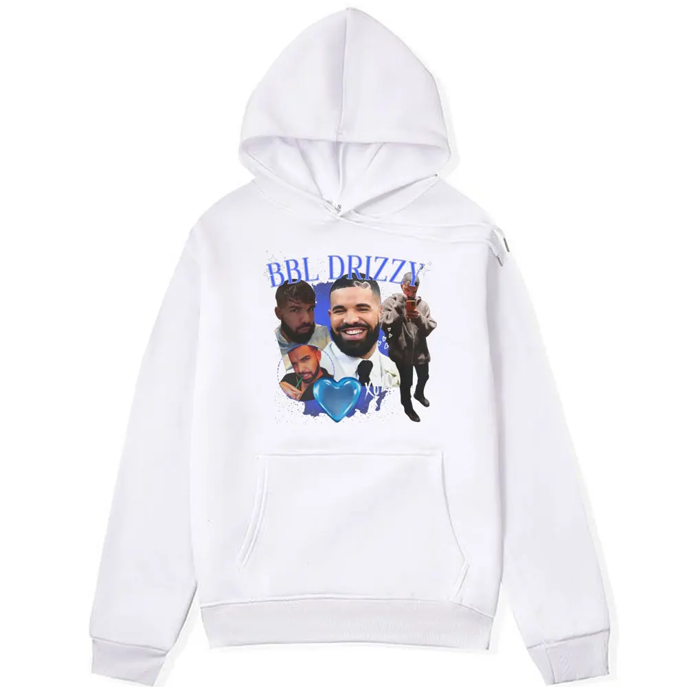 Rapper Drake Graphic Hoodies Men Women Autumn and Winter Fashion Autumn and Winter Sweatshirt Oversized Long-sleeved Pullover