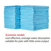  Pet Diaper Dog Training Urine Pad Disposable Urine Nappy Mat For Cats Dog Healthy Pilch Underpads For Puppy Large Dog Supplies 