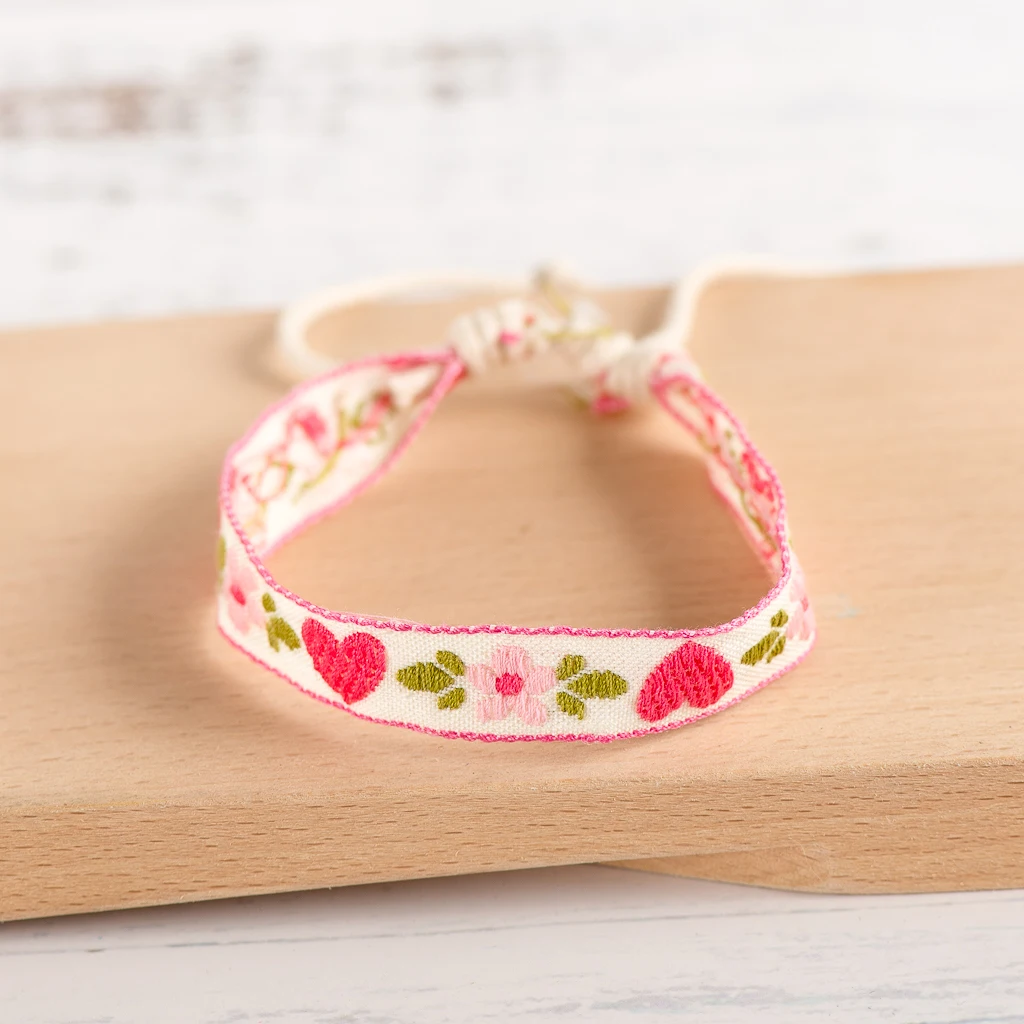 Bracelet Jewelry Adjustable Handmade Macrame Rope Woven Bracelet Thread lot For Women