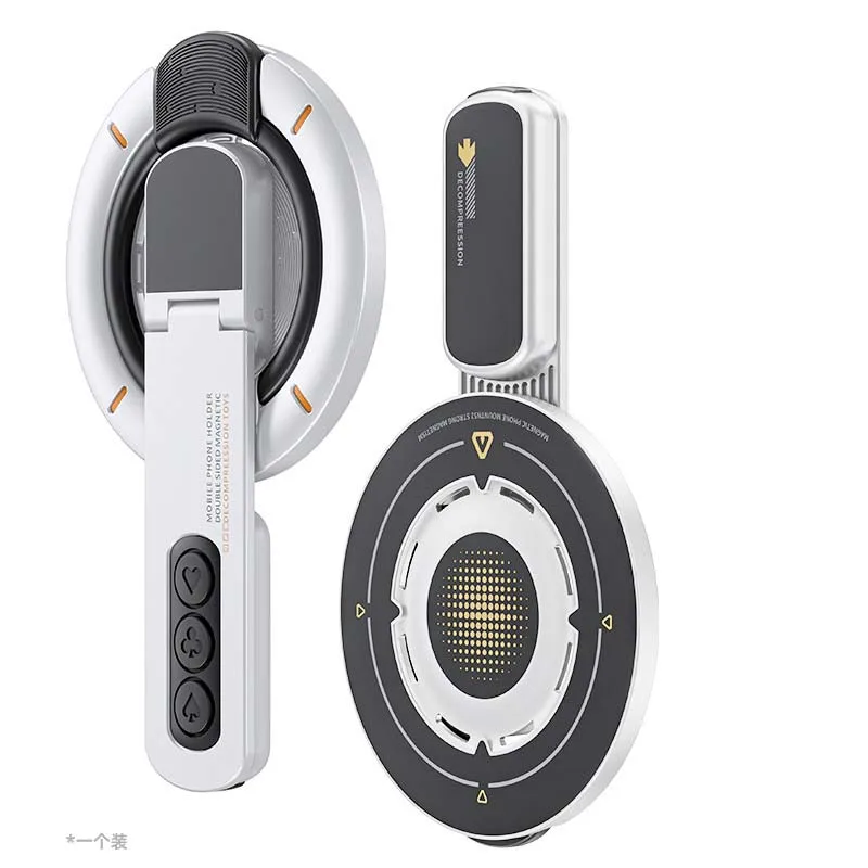Magnetic Rotating Portable Phone Grip with MagSafe Compatibility