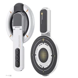 Magnetic Rotating Portable Phone Grip with MagSafe Compatibility (WHITE)