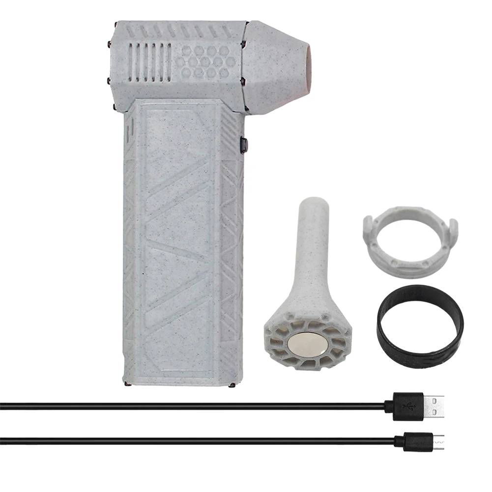 

1set Turbo Fan Magnetic Suction Nozzle Mini Blower Brushless Motor Mini Turbo Violent Fan 120000 RPM