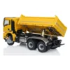 Customized RTR 6x6 LESU RC Metal 1/14 Hydraulic Dump Truck 3-way Radio Control Tipper Car Model 3-speed Transmission Light Sound 4