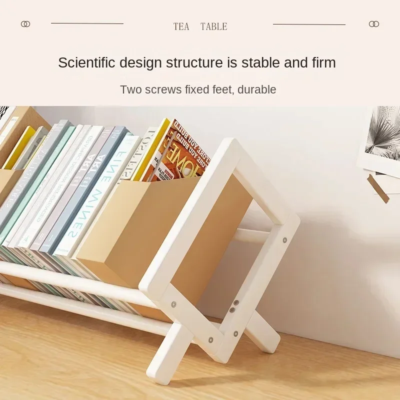Librero Rotating Bookcase Books Shelf Storage Home Furniture Room Desks Floating Wall Shelf Metal Shelves Storage Book Iron Box