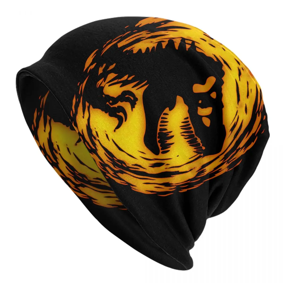 

Jurassic Park Film Skullies Beanies Fashion Hats Jurassic Era Thin Bonnet Special Caps Men Women's Earmuffs