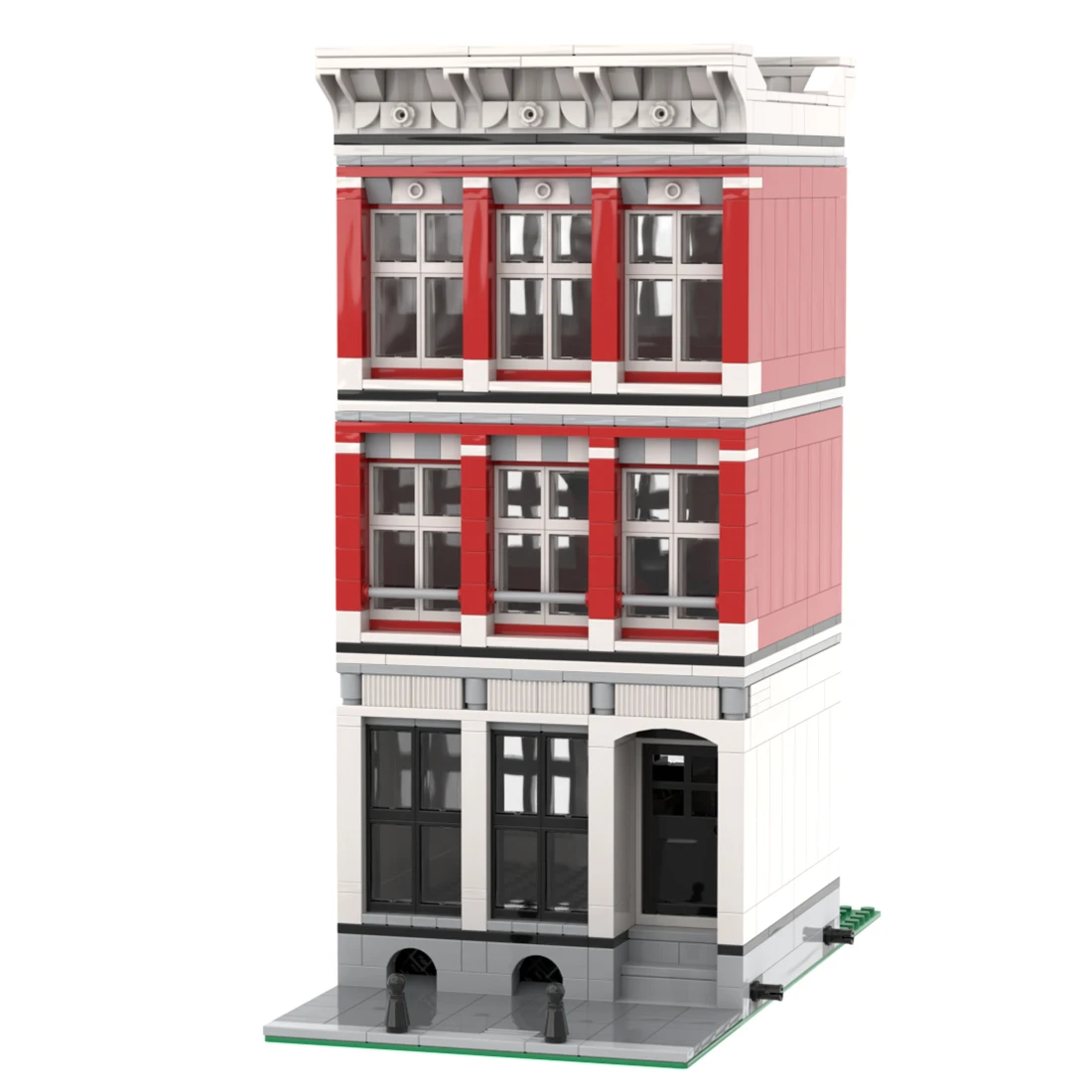 

Authorized MOC-47824 824pcs+ Genuine Modular Building - Amsterdam Canal House Nr 2 Small Particles Building Blocks Set Model