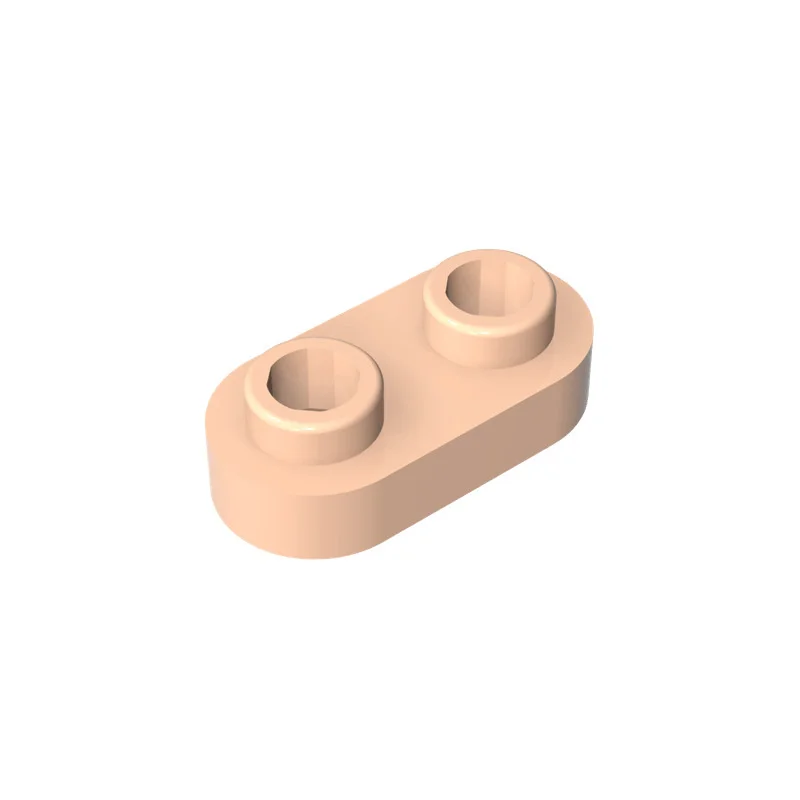 50 Stück 35480 rund 1 x 2 mit offenen Noppen, Ziegelsammlungen, modulares GBC-Spielzeug für technische MOC-DIY-Gebäude, kompatibel mit Blöcken – Detail 9