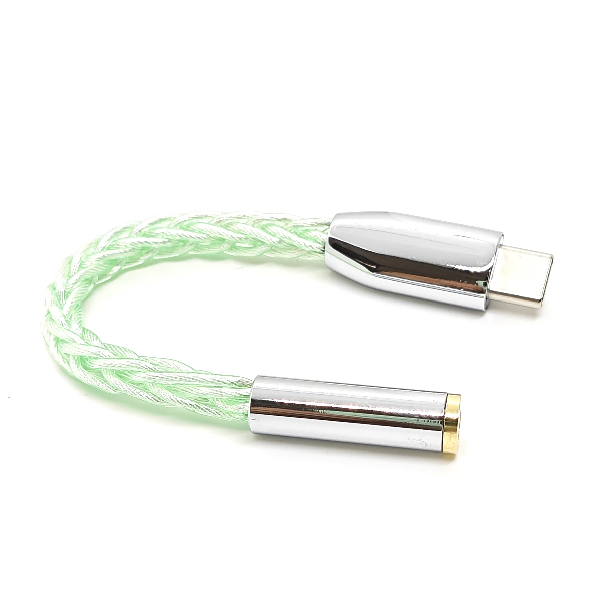 TC-003 DAC HiFi Headphone Amplifier Type C to 3.5mm Audio Interface Decoder IEM AMP Adapter for IOS 15 X Samsung