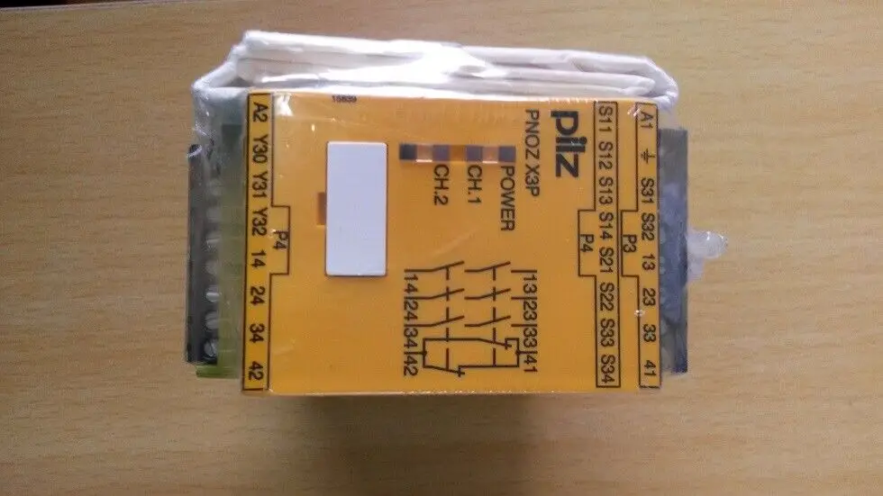 

1 шт. Новое реле безопасности PILZ 777313 PNOZ X3P 24-240VACDC # W367Y WX