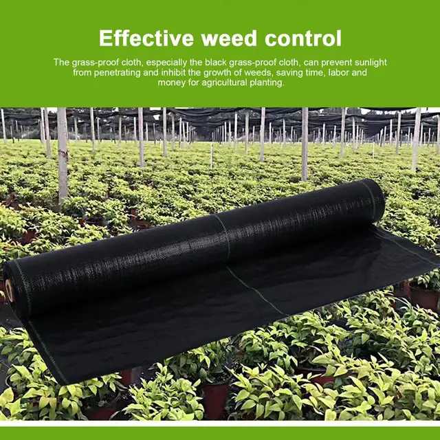 Tájszövet 5 Láb X 30 Kerti Alsó Rész Nagy Teherbírású Gyomnövény Könnyű Beállítás Talajtakaró Szőnyeg Kültéri Kerthez - Image 3