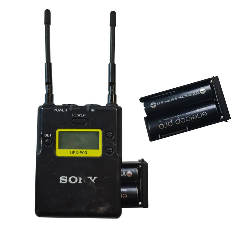 SONY ワイヤレスマイク UTX-B03 URX-P03（SONY UWP-D11