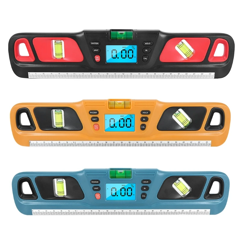 

Digital Level with LCD Backlight & Magnets 360 Degree Electronic Level Ruler