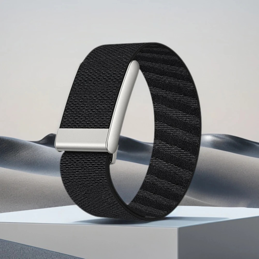 Breathable Adjustable Nylon Watch Strap for Fitness Tracking