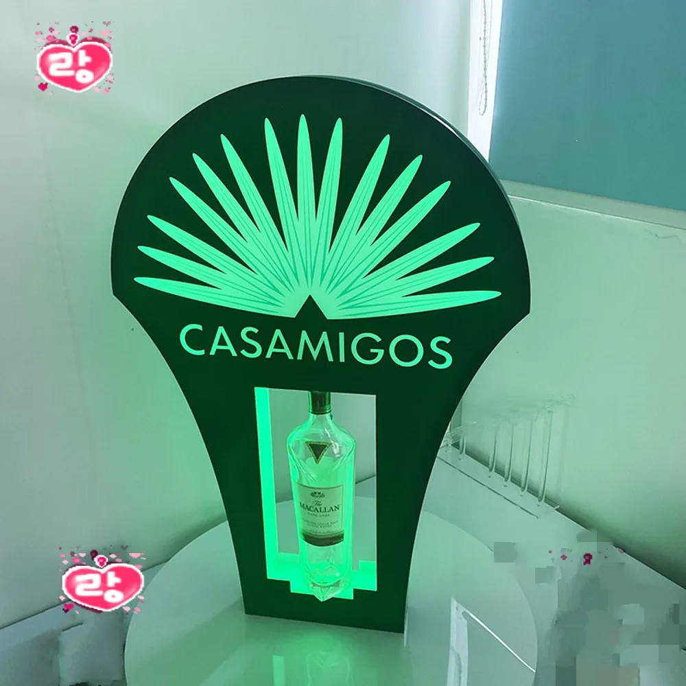 

Casfriends бутылка текилы Presenter светодиодный акриловый прочитатель VIP-сервис для ночного клуба