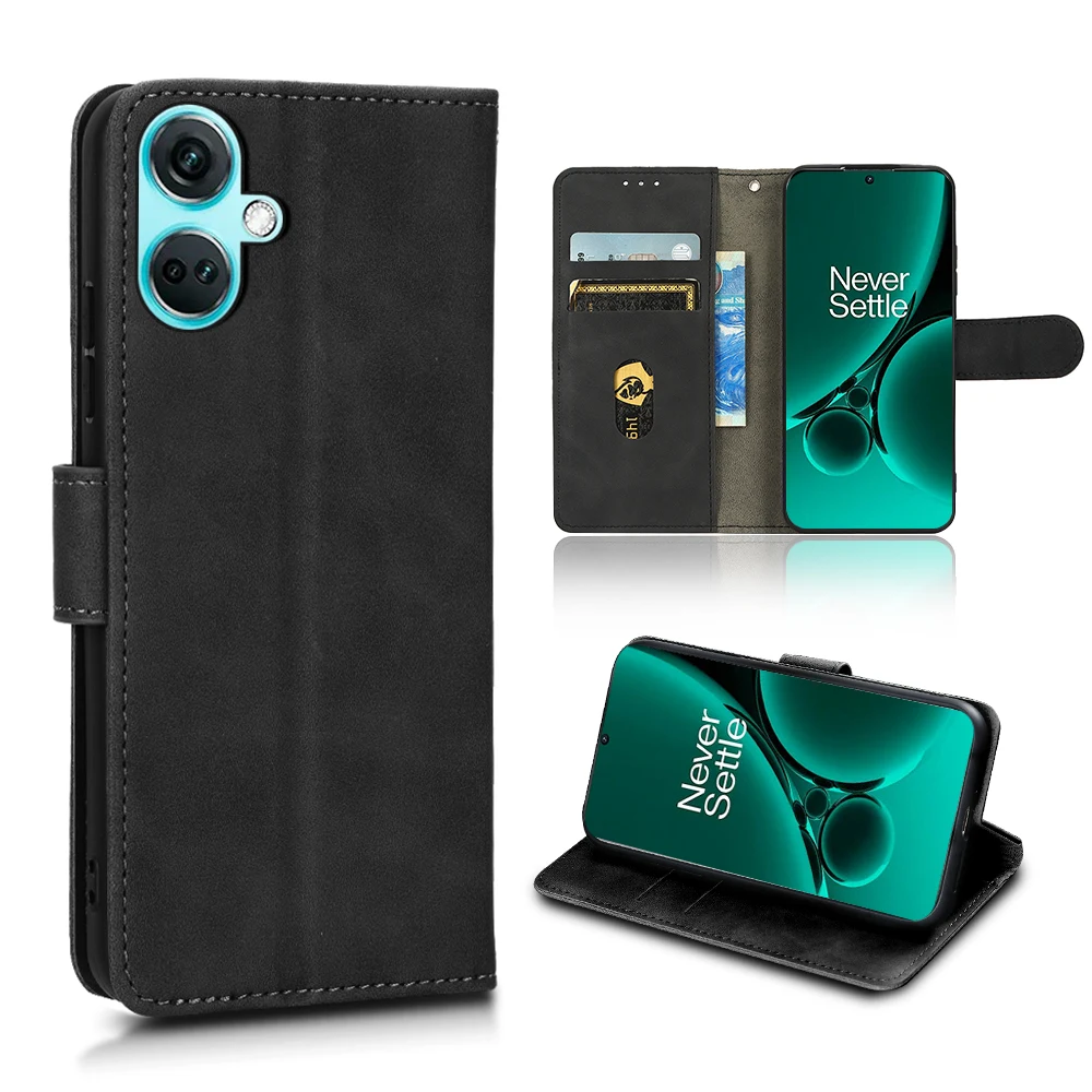 One Plus Nord Ce 3 Custodia Skin Feel Flip Cover In Pelle Per Oneplus Nord Ce3 Lite 3 Lite N30 Ace 2V Nord3 Porta Carte Di Credito Shell