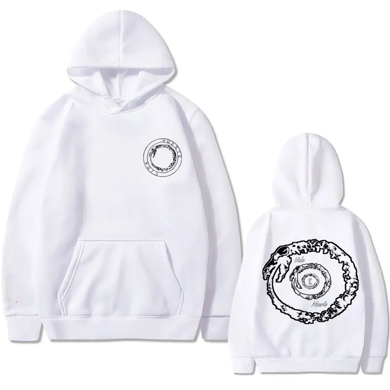 Canserbero Vida All We Need Is Love Printed Hoodie Muerte Cycle of Life Graphics Hoodies Men Women Fashion Oversized Sweatshirt