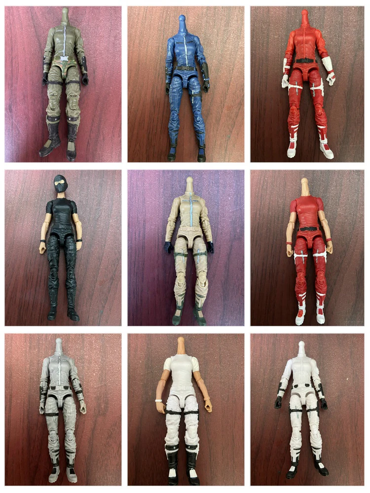 118 Scale Action Figures 118 Female Soldier Body Female Action