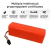 6800mAh 14.4V Li-ion Battery Vacuum Cleaner accessories For Xiaomi Mijia1S Roborocks S50-55 S5 Max S6 S7 Sweeping Robot Battery 4