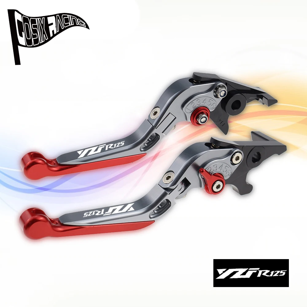 

Fit For YZF R125 2008-2011 YZF R-125 Motorcycle CNC Accessories Folding Extendable Brake Clutch Levers Adjustable Handle Set