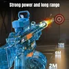 Children Simulated Flame Electric Water Gun Sensor Light High Pressure Automatic Watergun Summer Outdoor Beach Pool Toy for Kids 5