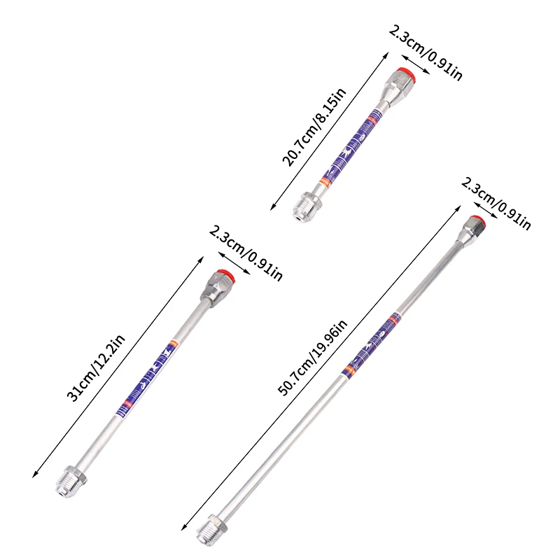 Paint Sprayer Extension Rod Portable Universal Replacement Spare Part Airless Paint Sprayer Spray Pole Spray Tip Painting Wands