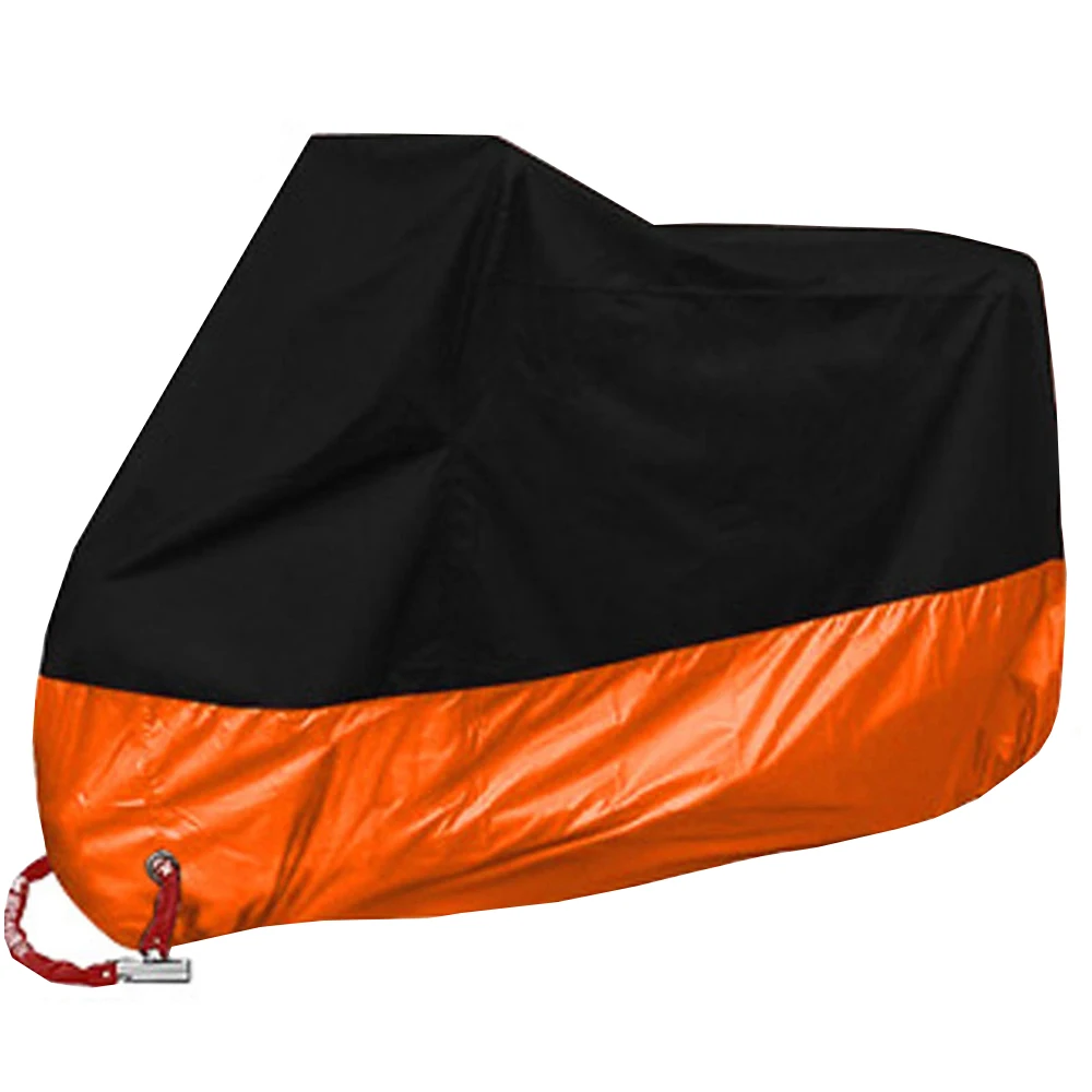 Premium All-Season Waterproof Motorcycle Cover - Ultimate UV and Dust Protection for Indoor and Outdoor Use