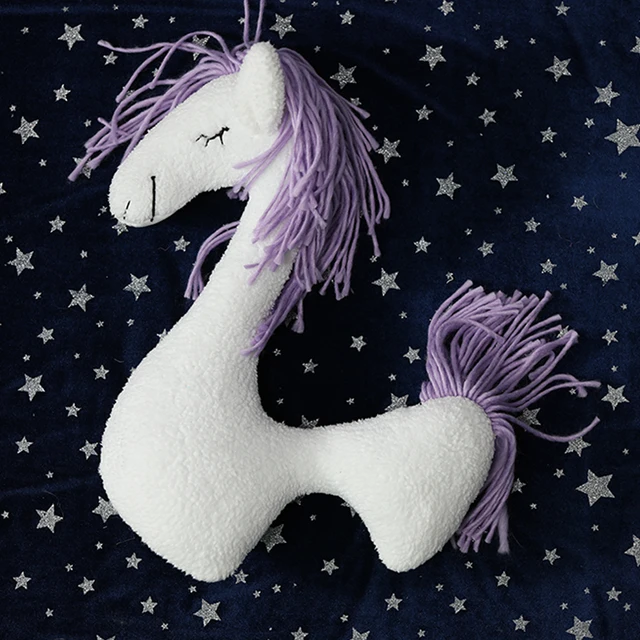 Accesorios de fotografía para recién nacidos, almohada de peluche de  unicornio, poni, caballo, accesorio para sesión de fotos de recién nacidos,  para