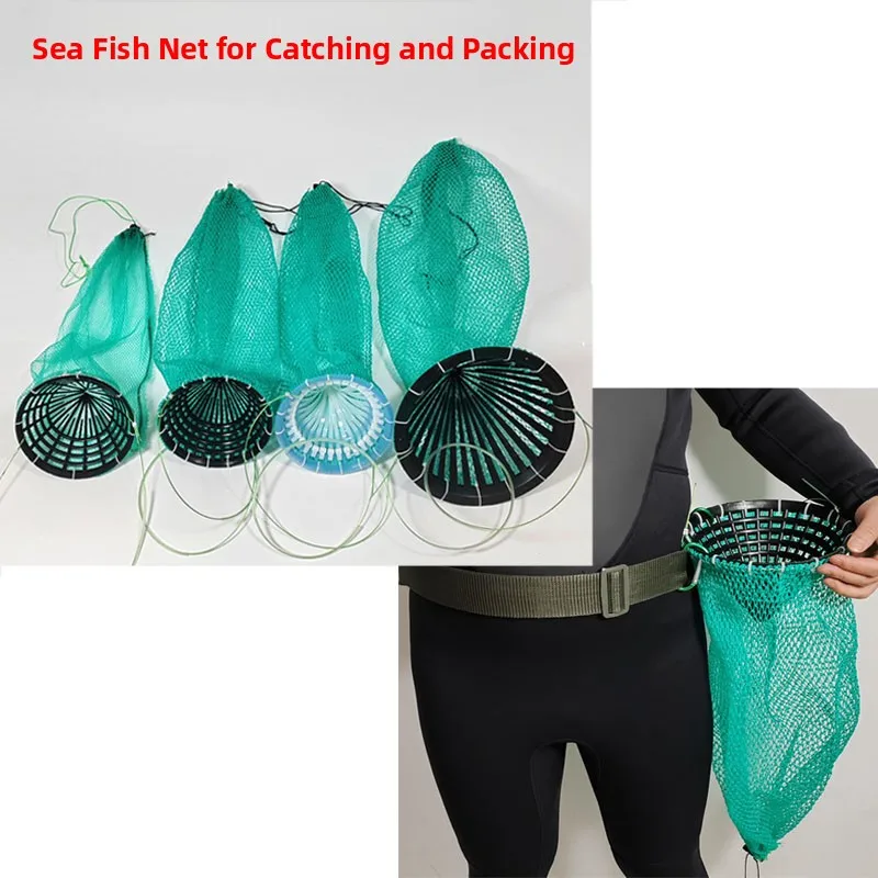 Underwater Fiing Net Bag Crab ching Tool Outdoor Fiing Gear Durable Fi Protector Net Portable Sea Exploration Equipment Underwater Fiing Net Bag Crab ching Tool Outdoor Fiing Gear Durable Fi Protector Net Portable Sea Exploration Equipment