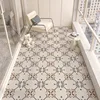Balcony Foot Mat Home Decorative Kitchen Floor Mats Waterproof Anti-slip Rug PVC Leather Rug Sun-proof Oil-proof Ковер 러그 Tapis 3