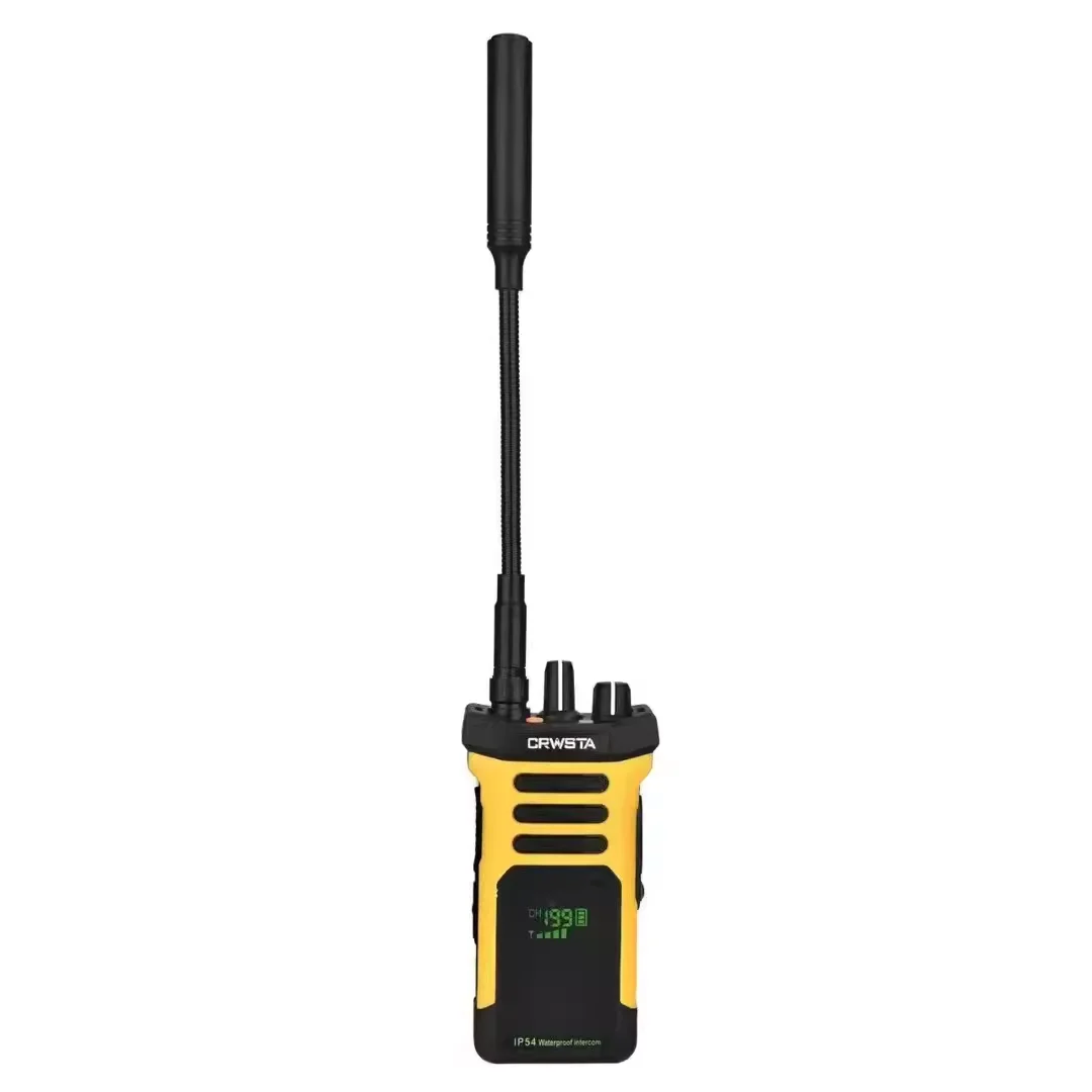 A 20W super power walkie-talkie can be used at 1-25 km with SOS alarm and flashlight and FM radio for ultra long distance calls 4