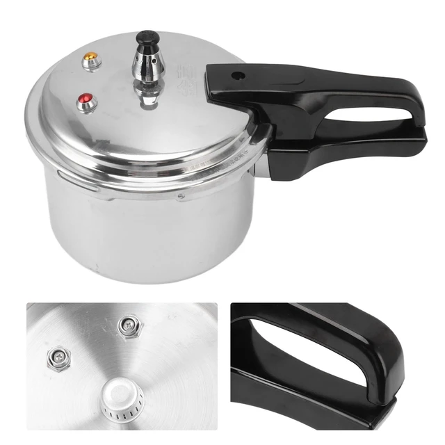 3 Liter Aluminium Alloy Pressure Cooker Suitable Gas Stove is Suitable for Cooking Beans, Meats, Vegetables, Soups and More 2