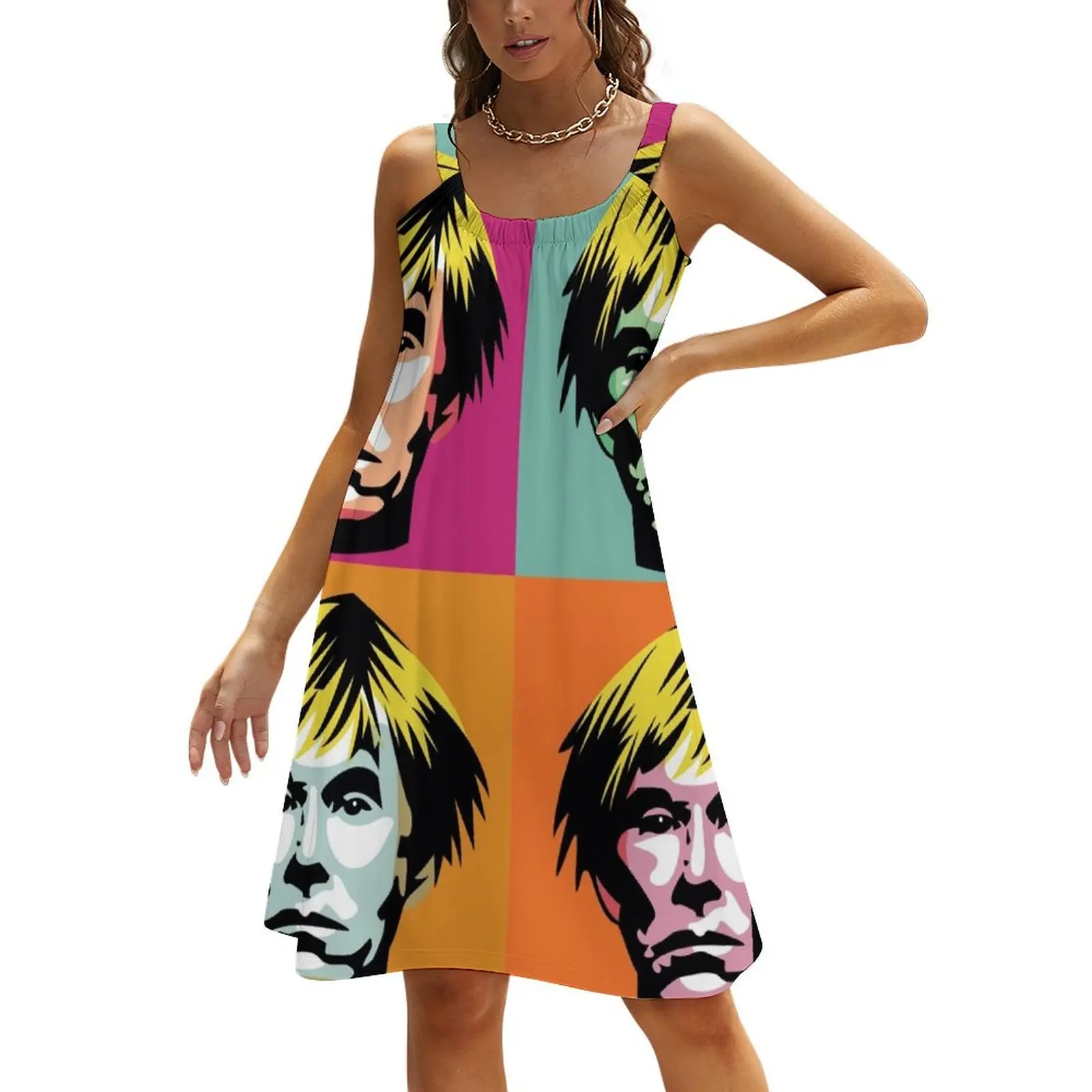 

Popart Beach Sling Skirt dresses ladies 2024 summer elegant women's dresses sale