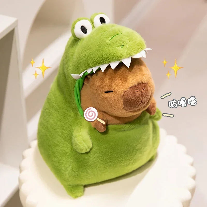 Kawaii Capybara Crocodile Plush (40cm) - Special Edition