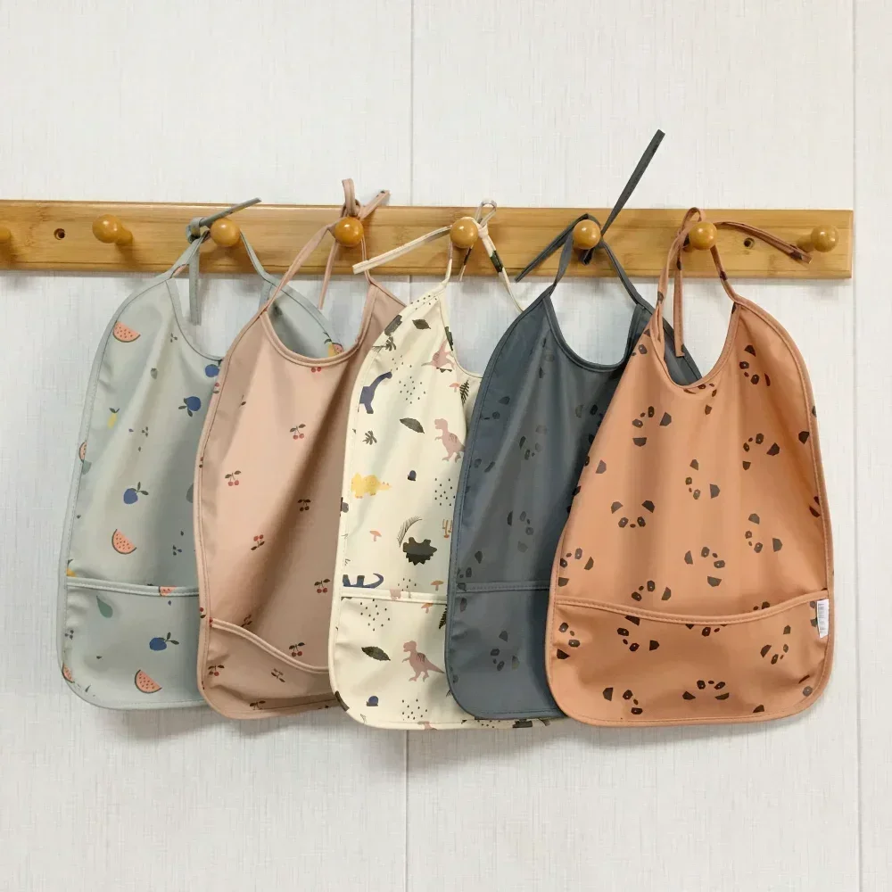 Baby Bib Feeding Cloth Apron for Painting Eating