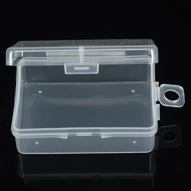 Clear Hook Box Plastic Transparent Storage Box Debris Collect Container  Case With Lid - AliExpress