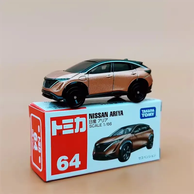 Takara Tomy Tomica clasi, 64.NISSAN ARIYA масштабная модель автомобиля копия коллекции, детские рождественские подарочные игрушки для мальчиков