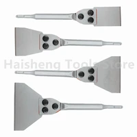 SDS Plus Floor Scraper Electric Hammer Replaceable Blade Scaling Chisel Shovel for Tile Brick Concrete Wall Removal Tools 2